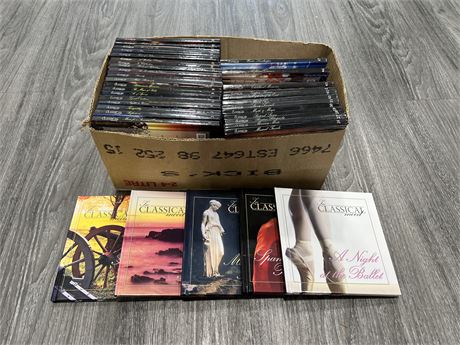 SMALL BOX OF CLASSICAL CDS