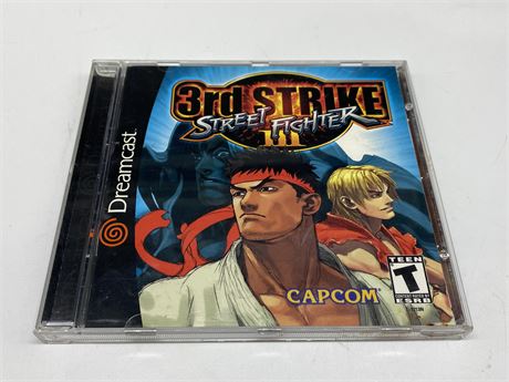 3RD STRIKE STREET FIGHTER 3 - DREAMCAST (Excellent condition)