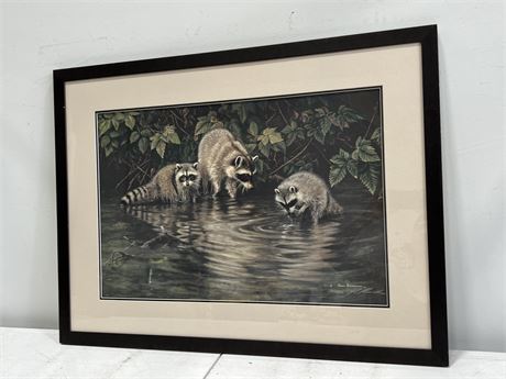 SIGNED / NUMBERED PRINT BY JOAN SHARROCK (36”x28”)
