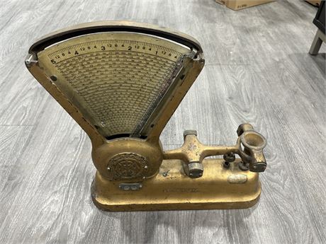 VINTAGE DAYTON SCALE - FOR DISPLAY ONLY (15” wide, 16” tall)