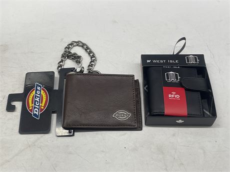 2 NEW WALLETS