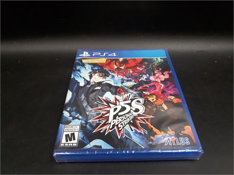 SEALED - PERSONA 5 STRIKERS  - PS4
