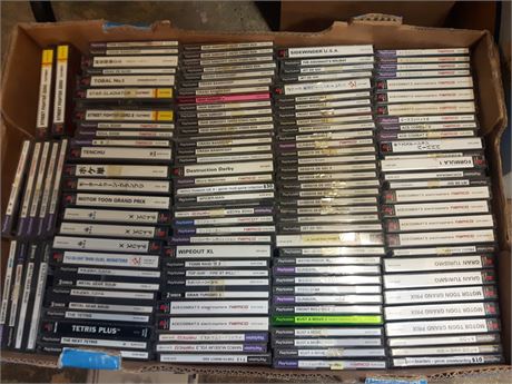 LARGE COLLECTION OF JAPANESE GAMES - PLAYSTATION ONE