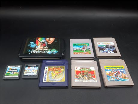 COLLECTION OF JAPANESE GAMES - VERY GOOD CONDITION