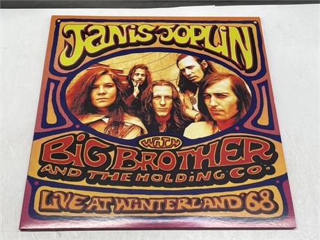 JANIS JOPLIN WITH BIG BROTHER & THE HOLDING COMPANY - LIVE AT WINTERLAND 68 2 LP