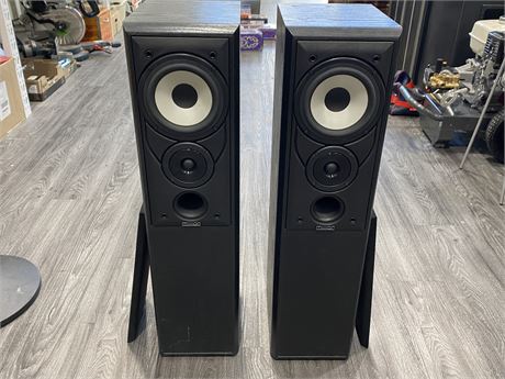 2 MISSION 702E SPEAKERS (34” tall)