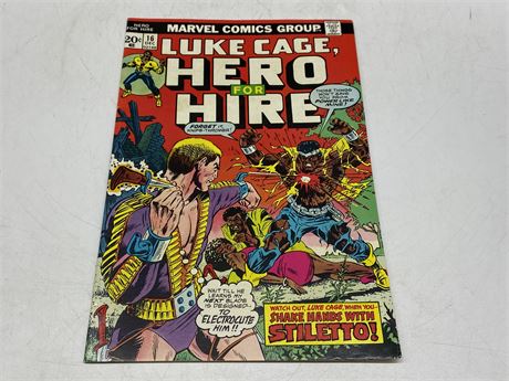 LUKE CAGE, HERO FOR HIRE #16