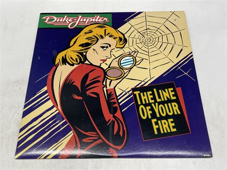 DUKE JUPITER - THE LINE ON YOUR FIRE - EXCELLENT (E)