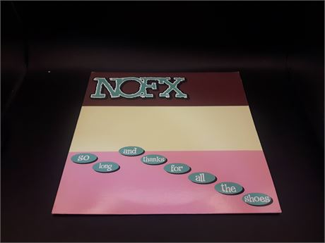NOFX - SO LONG AND THANKS (VG) VERY GOOD CONDITION - VINYL