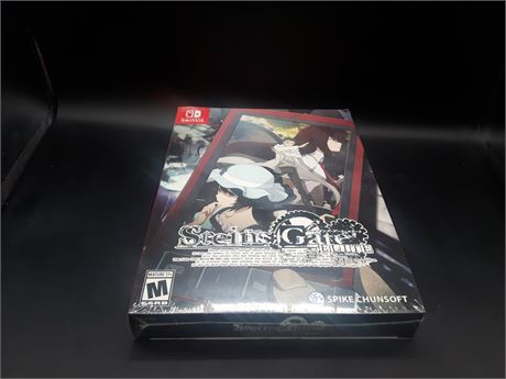 SEALED - STEIN'S GATE - COLLECTORS EDITION - SWITCH
