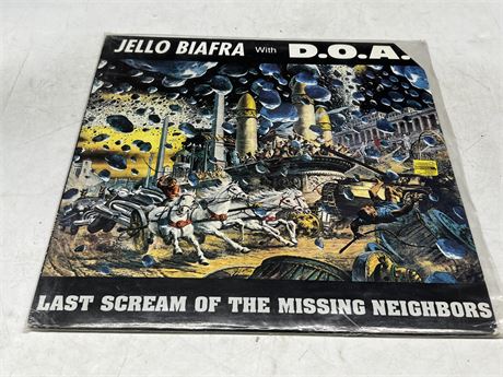 JELLO BIAFRA W/D.O.A. - LAST SCREAM OF THE MISSING NEIGHBOURS - EXCELLENT (E)