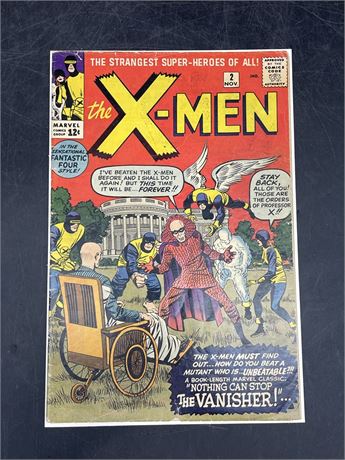 X-MEN #2 - FIRST APPEARANCE OF THE VANISHER
