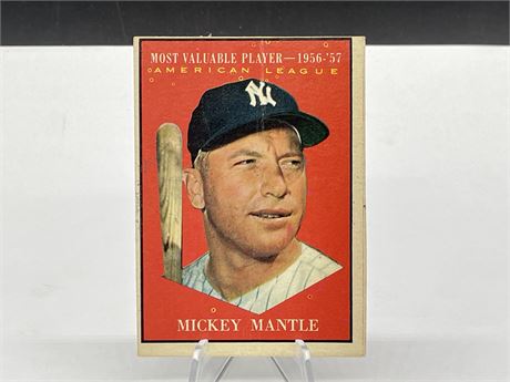 1961 MICKEY MANTLE TOPPS