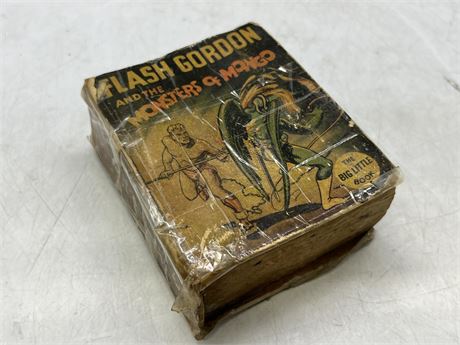 1935 BIG LITTLE BOOK FIRST EDITION FLASH GORDON & THE MONSTERS OF MONGO