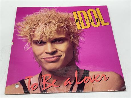 BILLY IDOL - TO BE A LOVER - EXCELLENT (E)