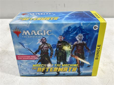 SEALED MAGIC THE GATHERING MARCH OF THE MACHINE THE AFTERMATH BOX