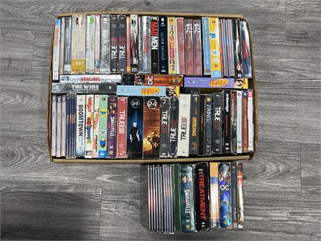 TRAY OF ASSORTED DVD SERIES / BOX SETS