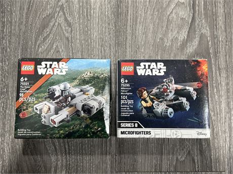 2 SEALED STAR WARS LEGO SETS