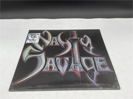 SEALED - NASTY SAVAGE - ULTRACLEAR / AQUABLUE SPLATTER LP