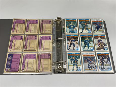 1982/83 NHL OPC COMPLETE SET