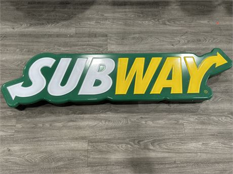 LARGE SUBWAY ELECTRIC SIGN