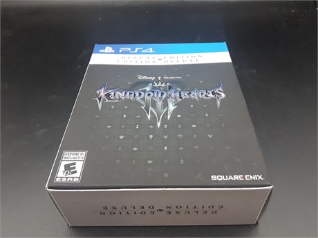 KINGDOM HEARTS 3 DELUXE EDITION - VERY GOOD CONDITION - PS4
