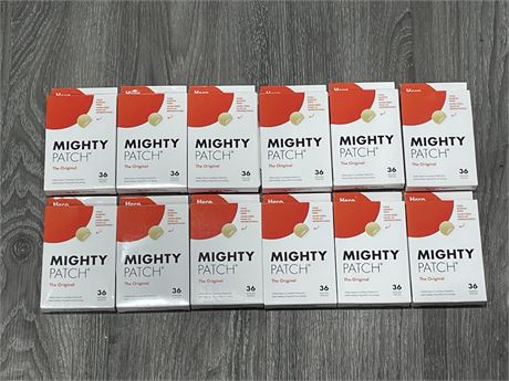 (12 NEW) MIGHTY PATCH 36 PATCHES / BOX - EXP: 09/02/24