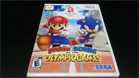 EXCELLENT CONDITION -CIB- MARIO & SONIC OLYMPIC GAMES (WII)