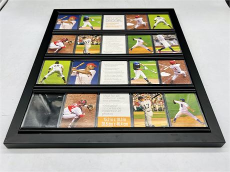 COLLECTOR SPORTS CARD WALL DISPLAY FRAME BY STUDIO DÉCOR 15.2X18.3”
