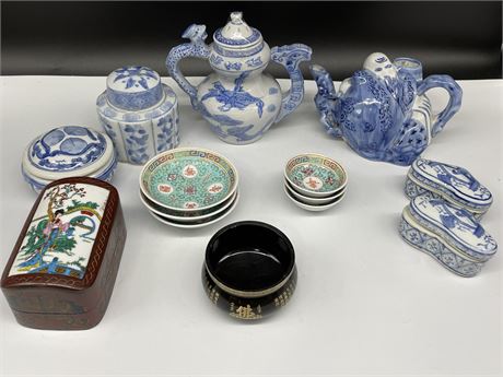 CHINESE CONTAINERS & DISHES
