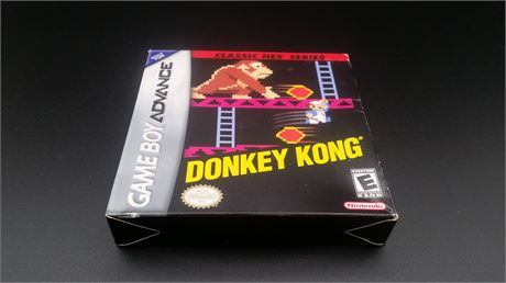 EXCELLENT CONDITION - CIB - DONKEY KONG CLASSIC - GBA