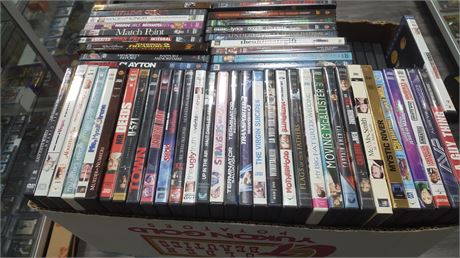 BOX OF DVD'S (approx. 90 movies)