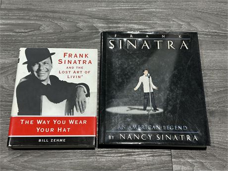 2 FRANK SINATRA BOOKS