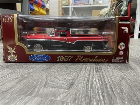 1957 FORD RANCHERO 1:18 SCALE DIE CAST IN BOX