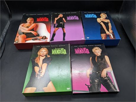LA FEMME NIKITA COMPLETE SERIES - VERY GOOD CONDITION - DVD