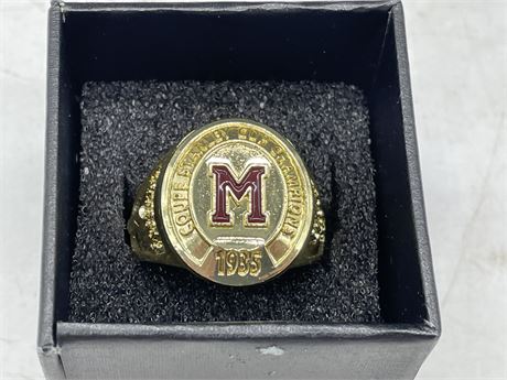 STANLEY CUP REPLICA RING IN A BOX