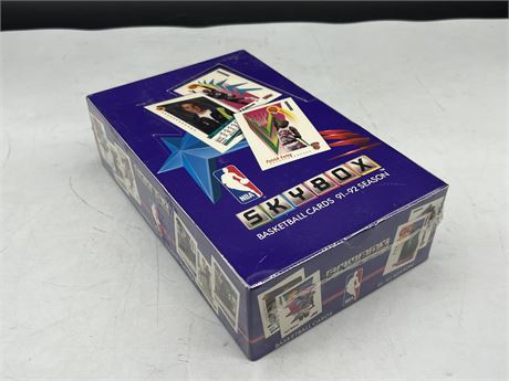 SEALED 1991/92 NBA SKYBOX BOX
