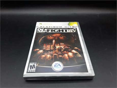 DEF JAM FIGHT FOR NEW YORK - CIB - VERY GOOD CONDITION - XBOX
