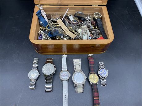 LOT OF MISC. WATCHES