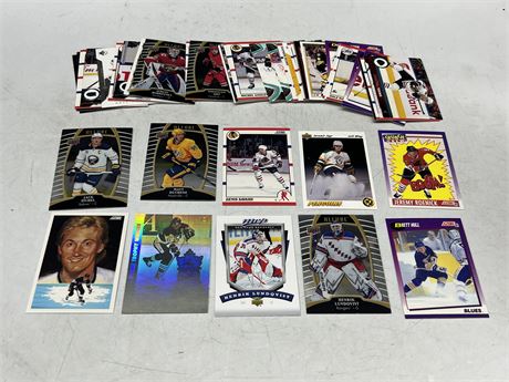 50 NHL STARS CARDS
