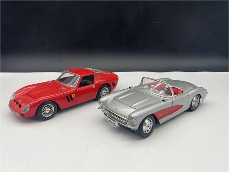 2 DIECAST 1/18 SCALE MODEL CARS