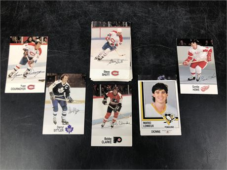 LOT OF VINTAGE NHL MINI CARDS (Mostly Esso)