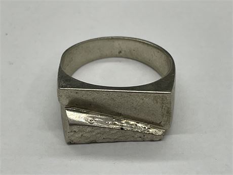 925 STERLING SILVER MENS RING