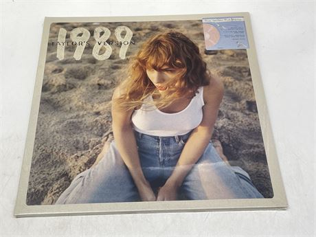 SEALED TAYLOR SWIFT - 1989 TAYLORS VERSION ROSE GARDEN PINK EDITION 2 LP’S