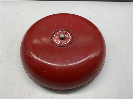 VINTAGE PACIFIC RED SCHOOL BELL