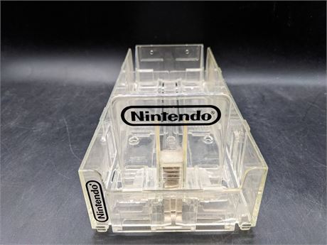 RARE - NINTENDO OFFICIAL STORE DISPLAY GAME CASE - VERY GOOD CONDITION