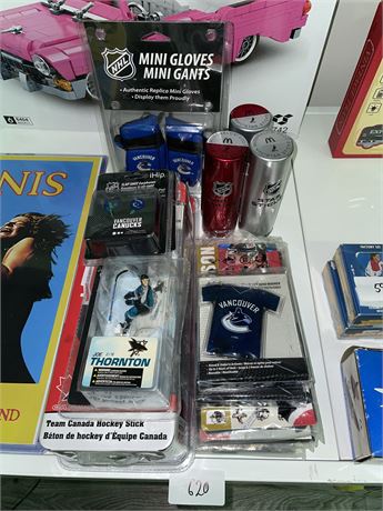 LOT OF NHL COLLECTABLES