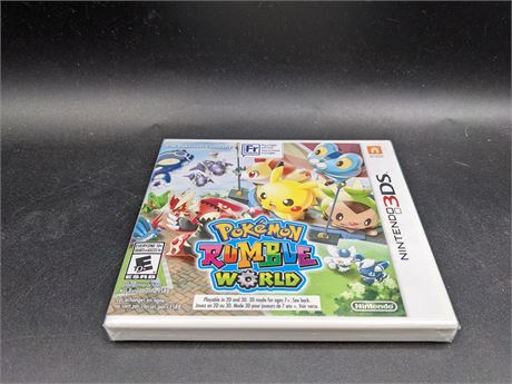 SEALED - POKEMON RUMBLE WORLD - 3DS