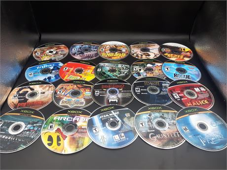 COLLECTION OF XBOX GAMES - DISC ONLY