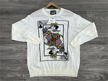 NEW W/TAGS BOUTIQUE MOSCHINO LONG SLEEVE SIZE M - $600.00